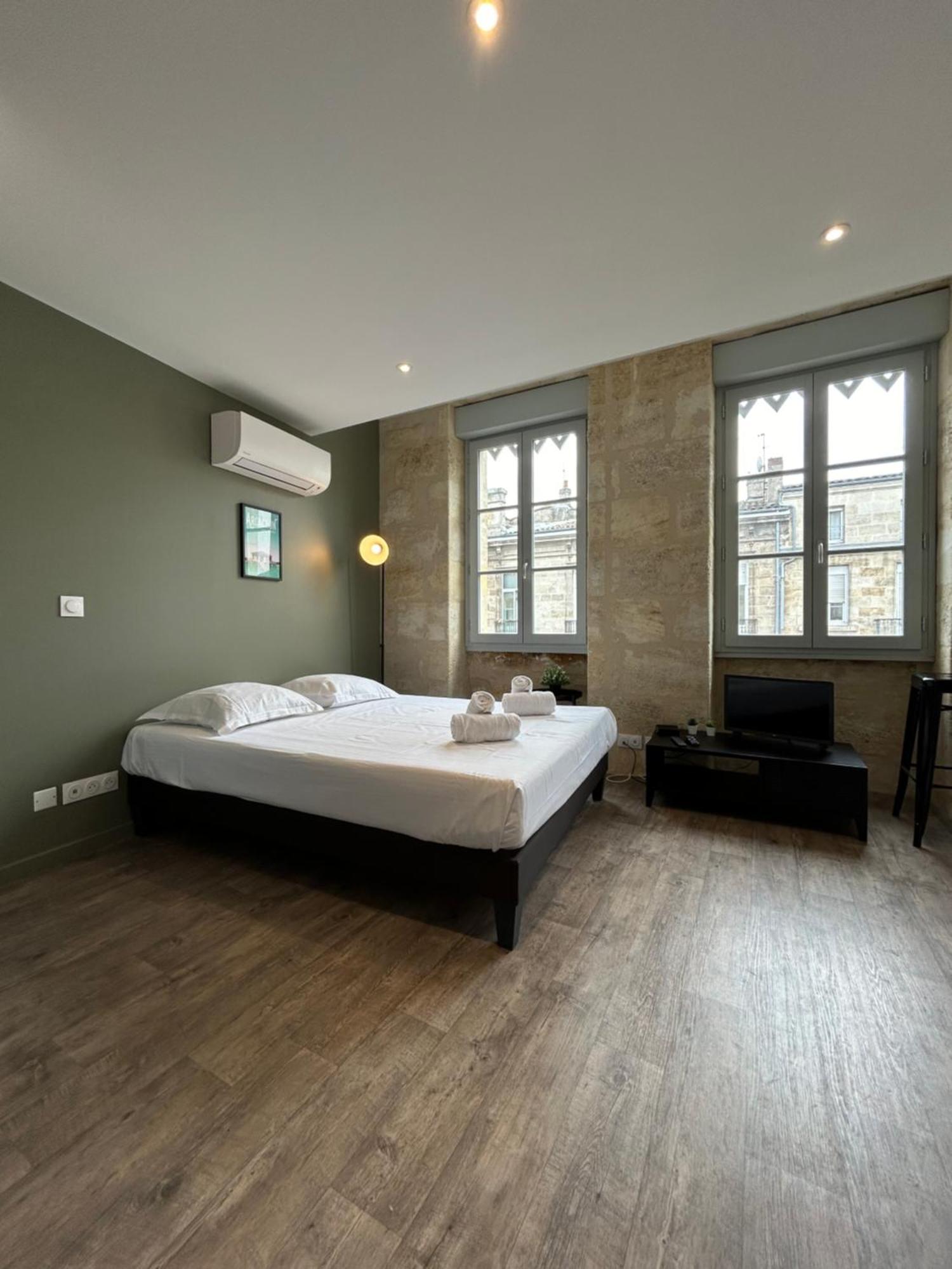 Studio Lumineux Avec Climatisation Pour 2 Personnes Bordeaux Bagian luar foto